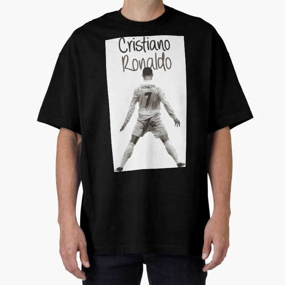 Cristiano Ronaldo Celebration Oversized T-Shirt Feel FIFA World Cup 2026 USA Canada Mexico Built around CR7 and Messi, Brazil Energy, Global Supporter Spirit, Legendary Goals, National Colors and Tournament Celebration; Built for Supporters Chasing