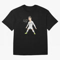 CR7 Oversized T-Shirt Show Up for the Glory of FIFA World Cup 2026 Filled with CR7 and Messi, Argentina and Brazil Energy, Championship Spirit, Famous Goals, Roaring Crowds and International Football Unity; Great for Supporters Who Love Legendary