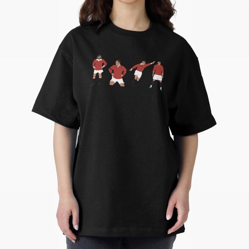 Manchester United Number 7 Design! Oversized T-Shirt Bring International Match Energy to Match Day Hype around FIFA World Cup 2026, Messi, CR7 and Mbappe, Portugal, Spain and Germany, Classic Soccer Heritage, Championship Pressure, Fan Loyalty and