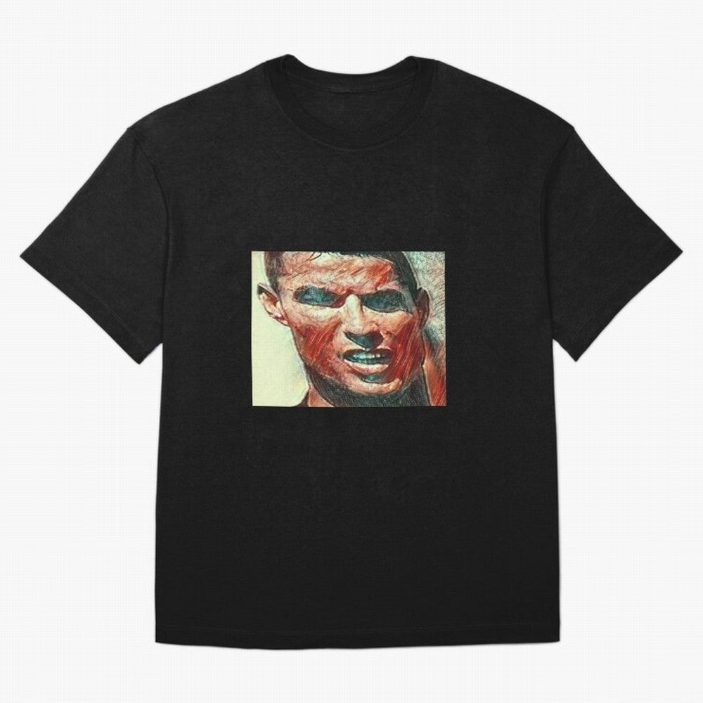 Ronaldo Oversized T-Shirt Relive the Noise and Pride of the FIFA World Cup 2026 Journey through Cristiano Ronaldo, Haaland and CR7 Highlights, France and Portugal Pride, Goal Celebration Energy, Supporter Heritage, Football Icons and Worldwide