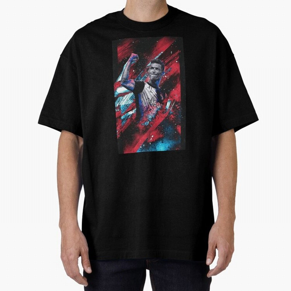 CRISTIANO RONALDO - RANGE N ¡ã 1 iPhone Case Oversized T-Shirt Celebrate Global Passion for FIFA World Cup 2026 Highlighting Haaland, Argentina, France and Brazil Energy, Match Day Excitement, Supporter Culture, Golden Goals and Global Football