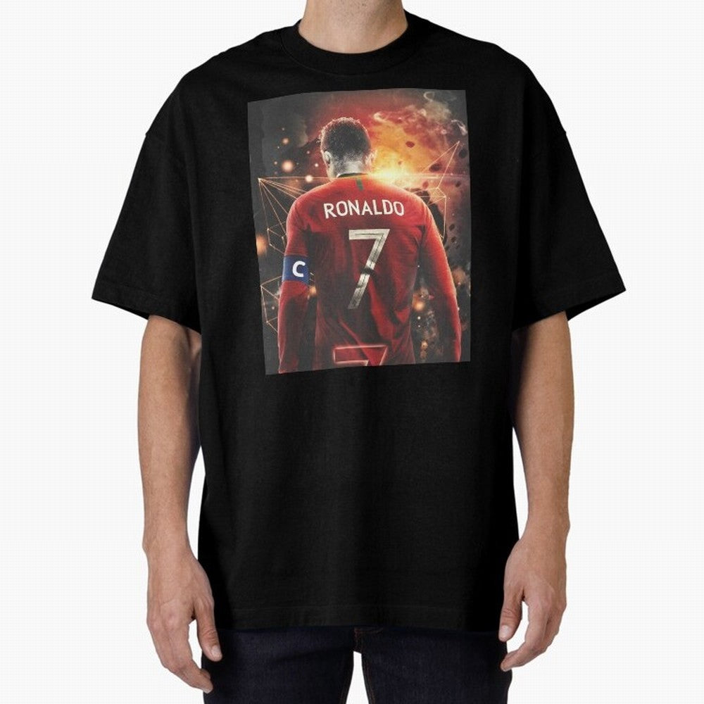 Cristiano Ronaldo Art iPad Case _amp_ Skin Oversized T-Shirt Turn Every Weekend Toward FIFA World Cup 2026 Connected to Mbappe, Spain Energy, Stadium Chants, National Pride, Trophy Dreams and Unforgettable Football Memories; Created for Match Day