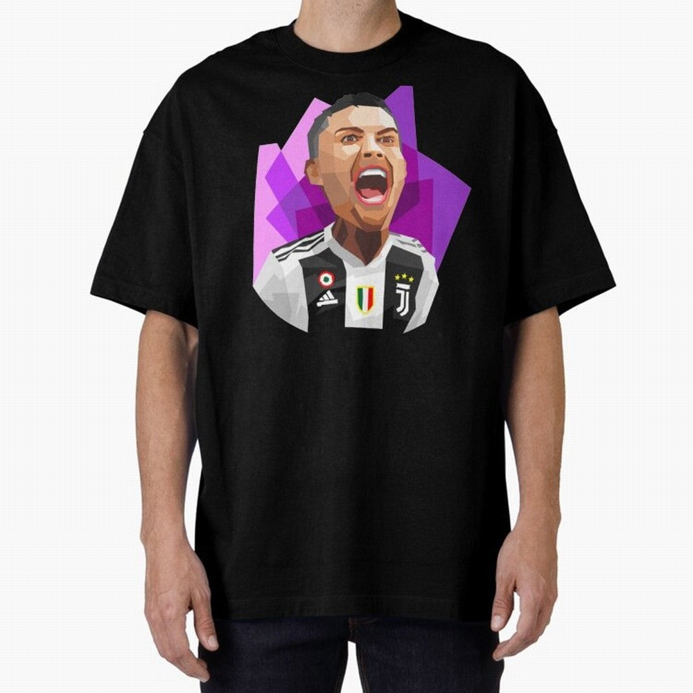 Cristiano Ronaldo Amazing Ronaldo Oversized T-Shirt Support Iconic Players in FIFA World Cup 2026 Made for CR7 and Messi, Argentina, France and Brazil Energy, Football History, Final Match Energy, Crowd Noise and Once in a Lifetime Moments; Great