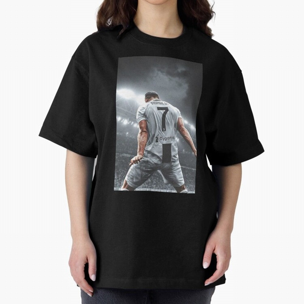 Cristiano Ronaldo Fantastic Player iPhone Case Oversized T-Shirt Show Up for the Glory of Match Day Hype around FIFA World Cup 2026, Haaland and Mbappe, Brazil, Fan Favorite Moments, National Team Passion, Big Match Drama and Soccer History;