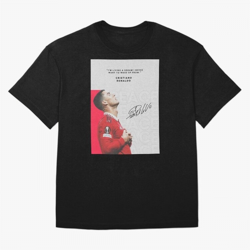 PEACE OF MIND Oversized T-Shirt Keep the Legacy of FIFA World Cup 2026 Group Stage Spirit, Centered on Portugal, Cristiano Ronaldo, Haaland and CR7, Fan Favorite Moments, National Team Passion, Big Match Drama and Soccer History; Great for