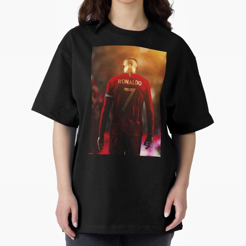 Cristiano Ronaldo The Greatest Player, Ronaldo Gifts, Ronaldo Best Selling , Ronaldo Top Items Post Oversized T-Shirt Show Match Day Excitement for Match Day Hype around FIFA World Cup 2026 Group Stage, Cristiano Ronaldo, Argentina and Brazil,
