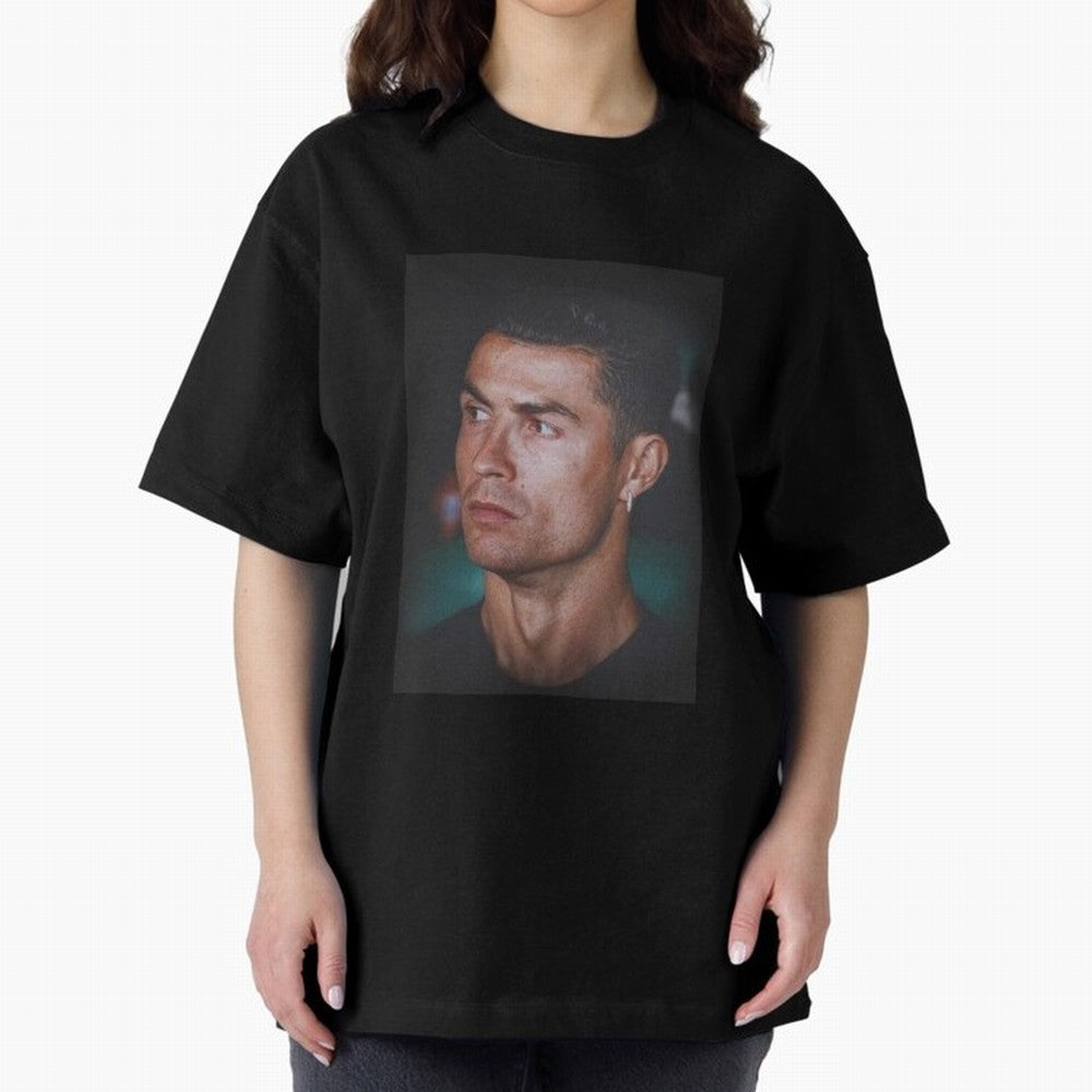 Cristiano Ronaldo Oversized T-Shirt Celebrate the Stars of FIFA World Cup 2026 Group Stage Spirit, Driven by Netherlands, CR7, Tournament Hype, Historic Matchups, Family Viewing Parties and Global Sports Pride; Great for Supporters Who Love