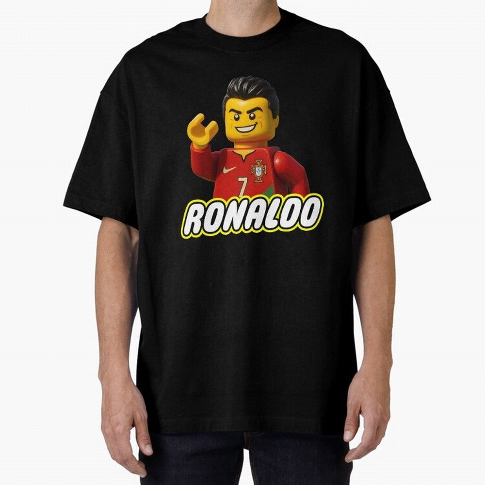 Block CR7 Oversized T-Shirt Relive the Noise and Pride of FIFA World Cup 2026 Group Stage for Fans of Messi, CR7 and Mbappe and England and Germany, Bringing Match Day Excitement, Supporter Culture, Golden Goals and Global Football Passion; Perfect