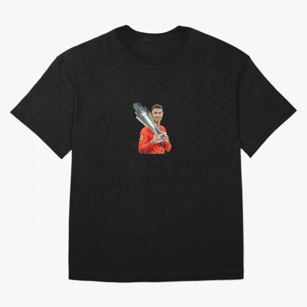 CR7 - Portugal Oversized T-Shirt Bring Bold Fan Energy to Match Day Hype around FIFA World Cup 2026, Messi, Netherlands, Football Festival Excitement, Trophy Ambitions, Country Rivalries and Star Player Buzz; Great for Supporters Who Love Legendary
