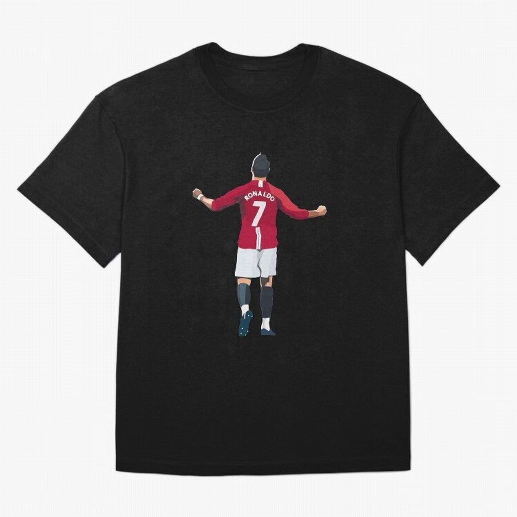 Cristiano Ronaldo Oversized T-Shirt Feel Match Day Hype around FIFA World Cup 2026 Group Stage, Haaland, Portugal, Spain and Germany, Match Day Excitement, Supporter Culture, Golden Goals and Global Football Passion; Made for Collectors Who Enjoy