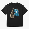 Cristiano Ronaldo celebration goal against Barcelona Oversized T-Shirt Make Your Look Match FIFA World Cup 2026 Group Stage Spirit, Inspired by Argentina, Haaland, Vintage Soccer Flavor, Modern Football Stars, National Flags and Final Night