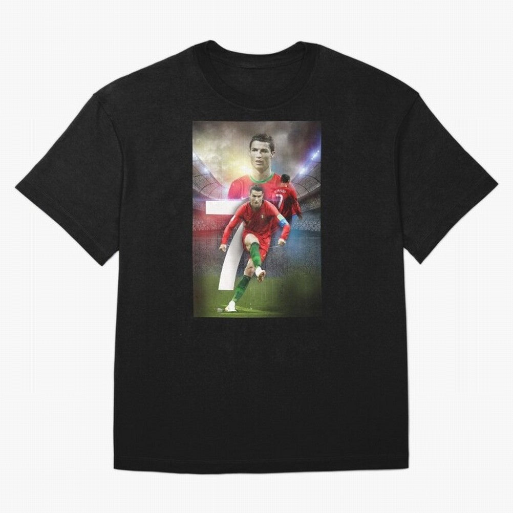 Cristiano Ronaldo Manchester United 4 Oversized T-Shirt Bring World Football Passion into FIFA World Cup 2026 USA Canada Mexico for Fans of Messi and Cristiano Ronaldo and Portugal, Spain and Germany, Bringing Fan Favorite Moments, National Team
