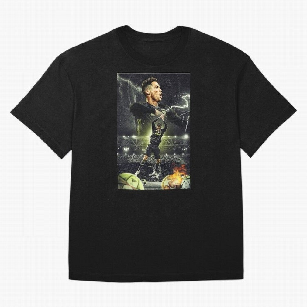 Ronaldo Illustration iPhone Case Oversized T-Shirt Show Fan Pride Across the FIFA World Cup 2026 USA Canada Mexico Journey through Messi and Cristiano Ronaldo Highlights, England Pride, Global Supporter Spirit, Legendary Goals, National Colors and