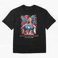 Cristiano Ronaldo Captain Portuguese Oversized T-Shirt Celebrate Rivalries and Pride in the FIFA World Cup 2026 Group Stage Journey through Cristiano Ronaldo Highlights, France Pride, Supporter Pride, Iconic Celebrations, Legendary Names and Global