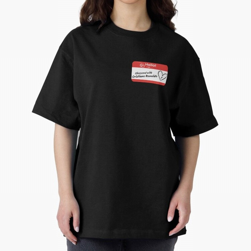 Cristiano Ronaldo Obsessed Oversized T-Shirt Mark Global Football Passion for FIFA World Cup 2026 Group Stage, Celebrating Messi, CR7 and Mbappe, Portugal, Spain and Germany, Game Day Rituals, Football Legends, Country Pride and the Road to the