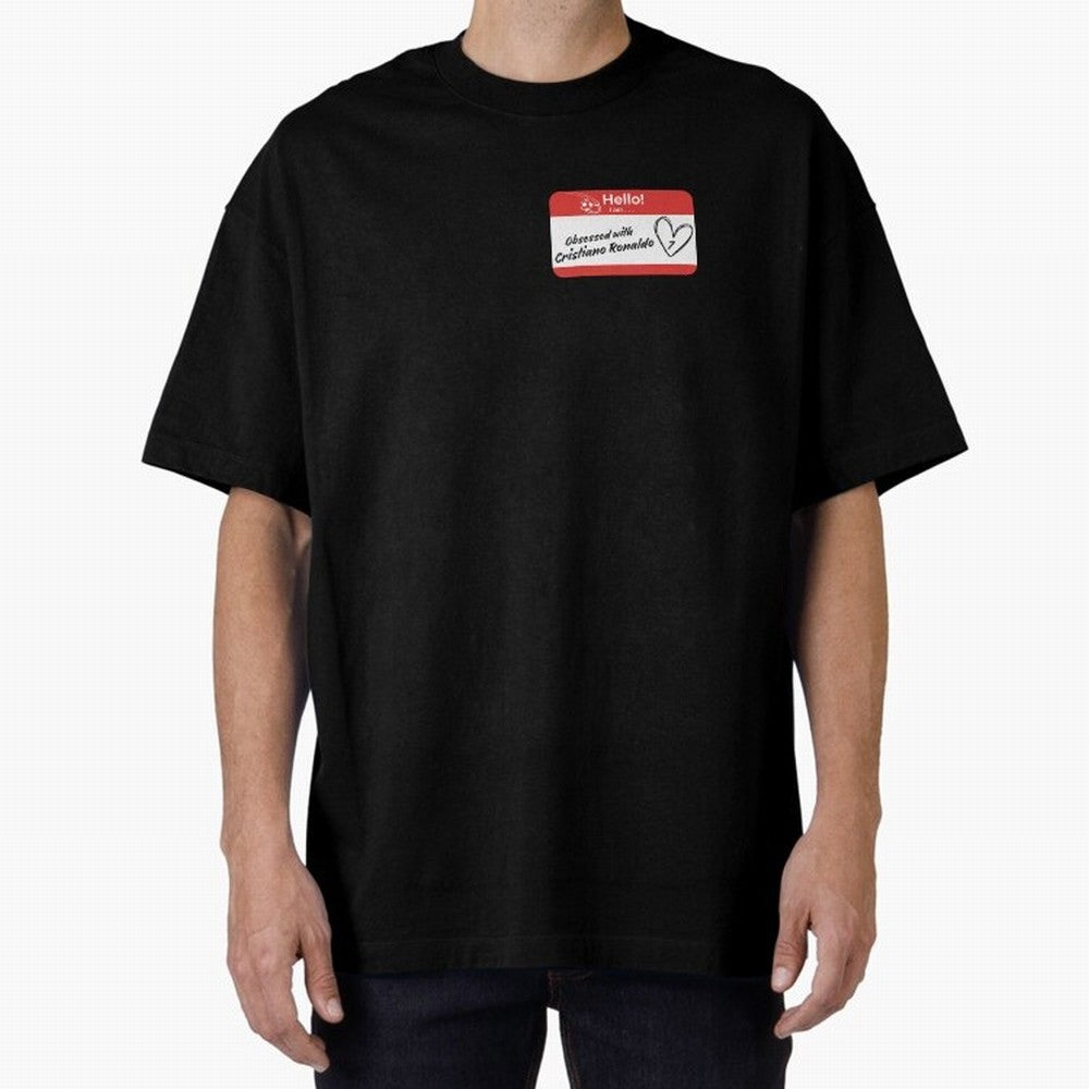 Cristiano Ronaldo Obsessed Oversized T-Shirt Mark Global Football Passion for FIFA World Cup 2026 Group Stage, Celebrating Messi, CR7 and Mbappe, Portugal, Spain and Germany, Game Day Rituals, Football Legends, Country Pride and the Road to the