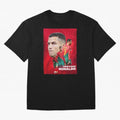CRISTIANO RONALDO WORLD CUP 2022 Oversized T-Shirt Join Supporters Worldwide for FIFA World Cup 2026 Group Stage Spirit, Filled with France, CR7, Match Day Excitement, Supporter Culture, Golden Goals and Global Football Passion; Created for Match