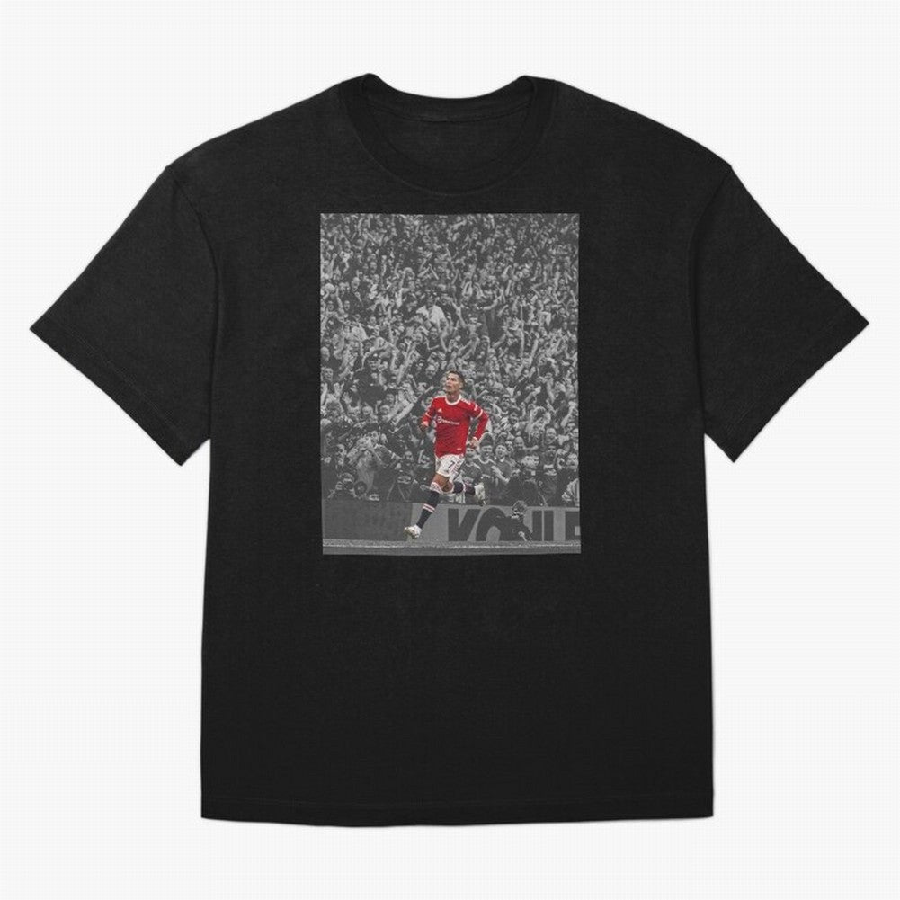 Ronaldo Cr7 Highlights Moment Manchester,Ronaldo Gifts,Ronaldo Cover,Ronaldo Prints Oversized T-Shirt Make Your Look Match Global Football Passion for FIFA World Cup 2026 Group Stage, Built around Messi, England, France and Netherlands, Soccer