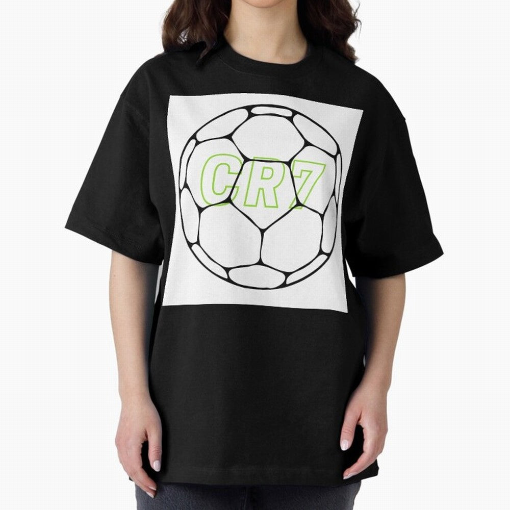 Cristiano Ronaldo ( CR7 ) Oversized T-Shirt Bring a Vintage Feel to the FIFA World Cup 2026 USA Canada Mexico Journey through Mbappe Highlights, Brazil, Portugal and Argentina Pride, Supporter Pride, Iconic Celebrations, Legendary Names and Global