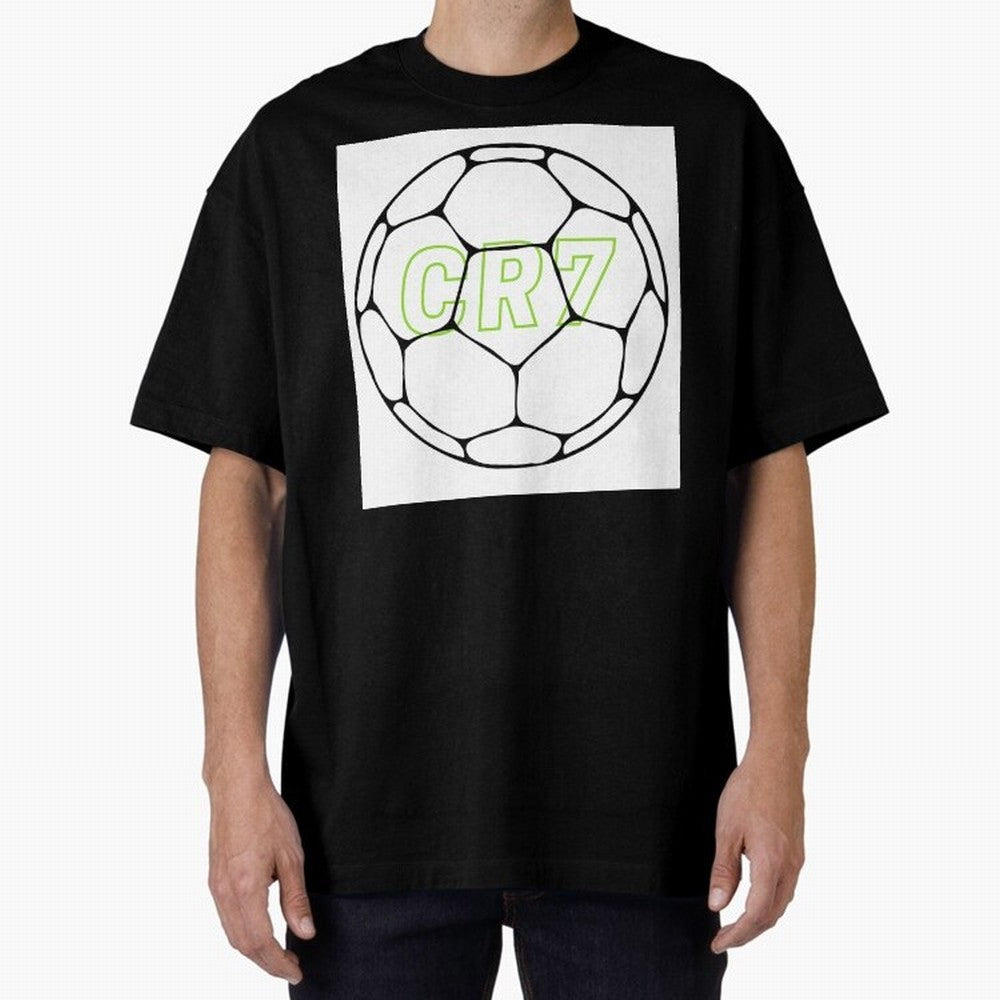 Cristiano Ronaldo ( CR7 ) Oversized T-Shirt Bring a Vintage Feel to the FIFA World Cup 2026 USA Canada Mexico Journey through Mbappe Highlights, Brazil, Portugal and Argentina Pride, Supporter Pride, Iconic Celebrations, Legendary Names and Global