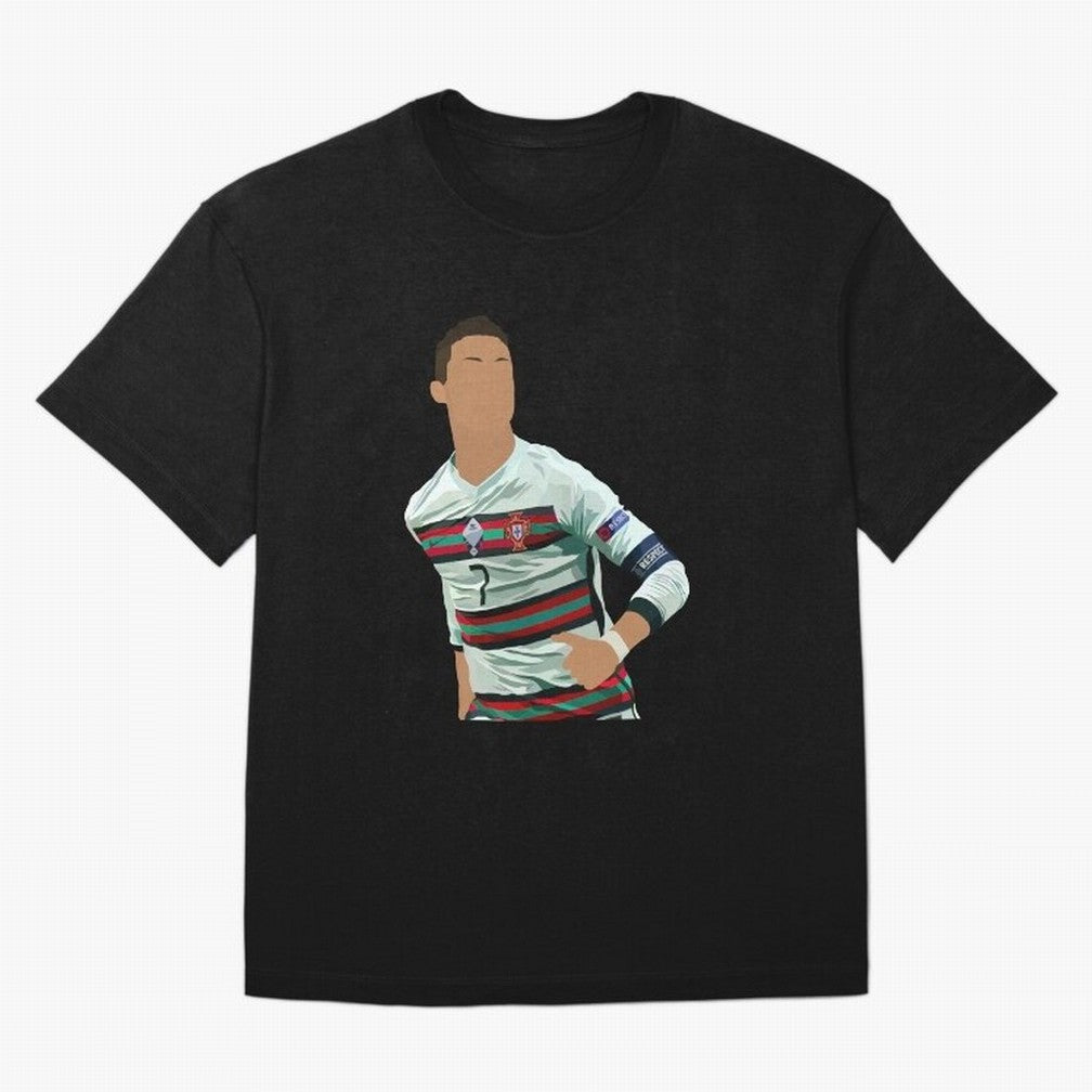 Cristiano Ronaldo Portugal Oversized T-Shirt Celebrate the Stars of the FIFA World Cup 2026 USA Canada Mexico Journey through Cristiano Ronaldo Highlights, Argentina and Brazil Pride, Tournament Hype, Historic Matchups, Family Viewing Parties and