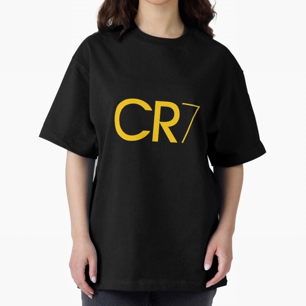 Cristiano, Ronaldo CR7 Oversized T-Shirt Relive Legendary Nights from FIFA World Cup 2026 Spirit, Connected to Brazil, Haaland, Football Festival Excitement, Trophy Ambitions, Country Rivalries and Star Player Buzz; Made for Die Hard Supporters,