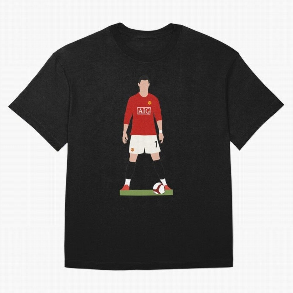 Cristiano Ronaldo Oversized T-Shirt Celebrate Unforgettable Nights in the FIFA World Cup 2026 USA Canada Mexico Journey through Messi, Neymar and Mbappe Highlights, England and Germany Pride, Football Festival Excitement, Trophy Ambitions, Country