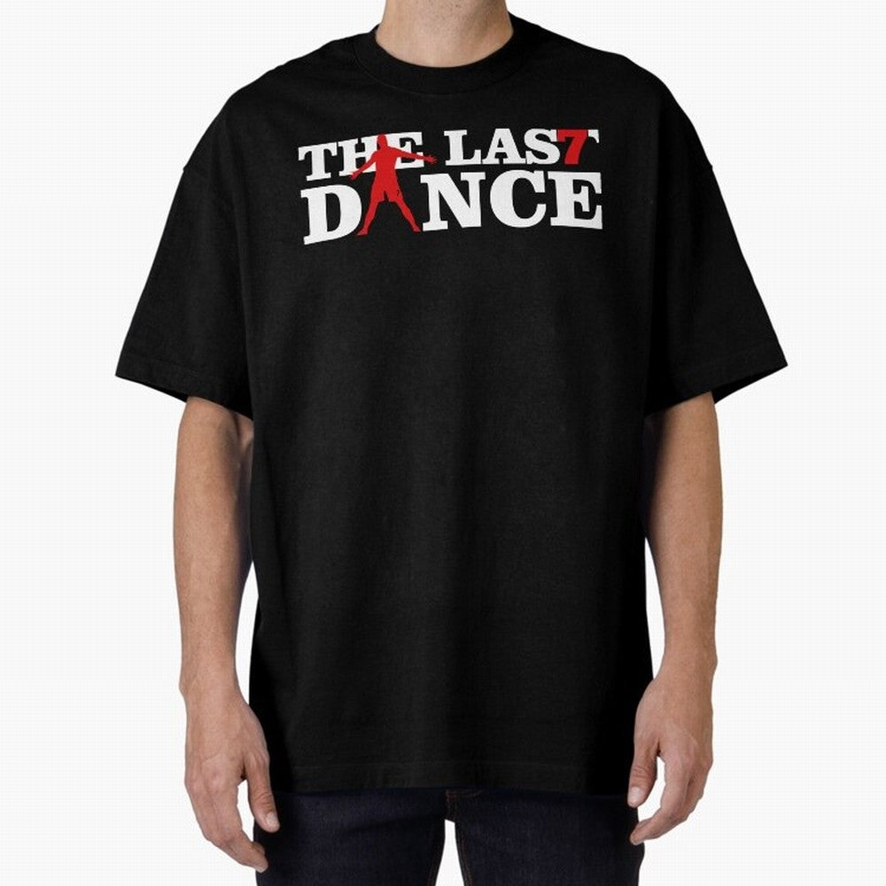 Cr7 The Last Dance Oversized T-Shirt Keep the Match Day Mood of FIFA World Cup 2026 Group Stage Spirit, Capturing Germany, Cristiano Ronaldo, Global Supporter Spirit, Legendary Goals, National Colors and Tournament Celebration; Created for Match