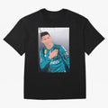 Cristiano Ronaldo Oversized T-Shirt Fuel Your Fan Pride for Match Day Hype around FIFA World Cup 2026, Neymar, Argentina and Brazil, Tournament Hype, Historic Matchups, Family Viewing Parties and Global Sports Pride; Made for Die Hard Supporters,