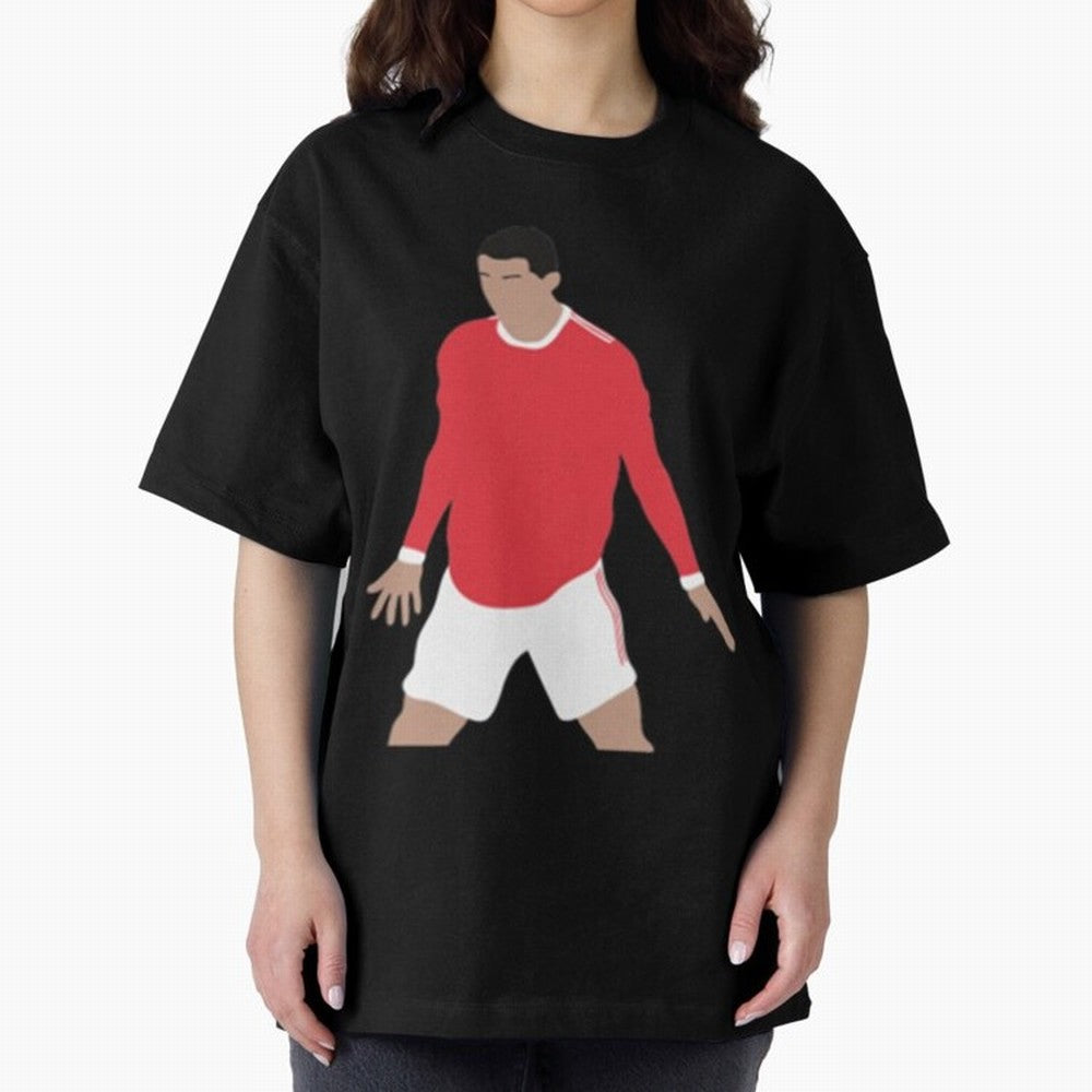 Cristiano Ronaldo Oversized T-Shirt Celebrate Global Passion for the FIFA World Cup 2026 USA Canada Mexico Journey through Mbappe Highlights, Brazil, Portugal and Argentina Pride, Classic Soccer Heritage, Championship Pressure, Fan Loyalty and
