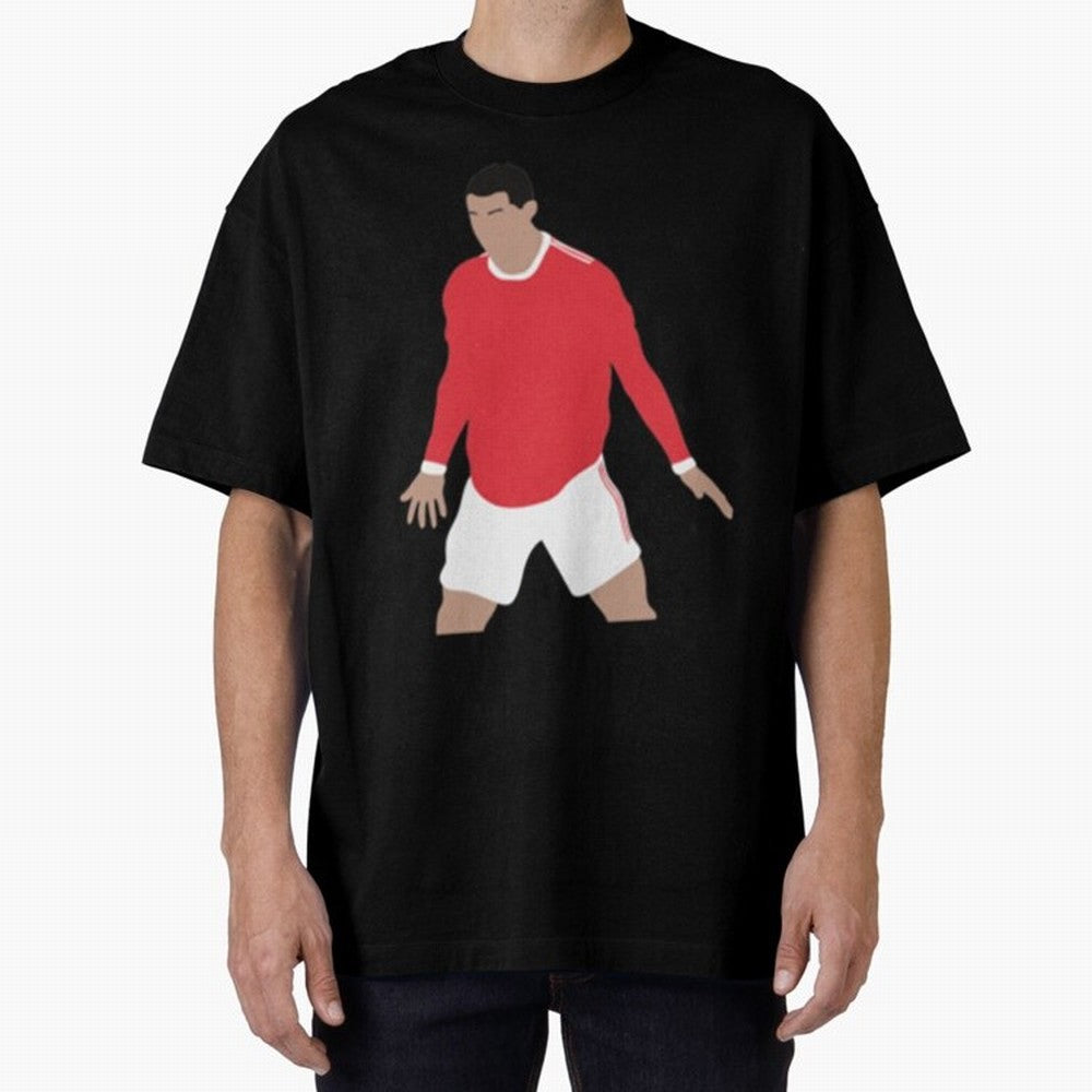 Cristiano Ronaldo Oversized T-Shirt Celebrate Global Passion for the FIFA World Cup 2026 USA Canada Mexico Journey through Mbappe Highlights, Brazil, Portugal and Argentina Pride, Classic Soccer Heritage, Championship Pressure, Fan Loyalty and