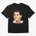 Cristiano Ronaldo CR7 | Digital Painting Oversized T-Shirt Honor Champions and Dreams in FIFA World Cup 2026 Group Stage Connected to Mbappe and Neymar, Brazil, Portugal and Argentina Energy, Football Passion, Legendary Performances, Festival Vibes