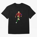 Cristian Ronaldo Design - Portugal - Real Madrid - Illustration - Cartoon - T-Shirt - Shirt - Sticker - Phone Case - CR7 Oversized T-Shirt Keep Football History Alive during FIFA World Cup 2026 USA Canada Mexico Spirit, with Spain and Netherlands,