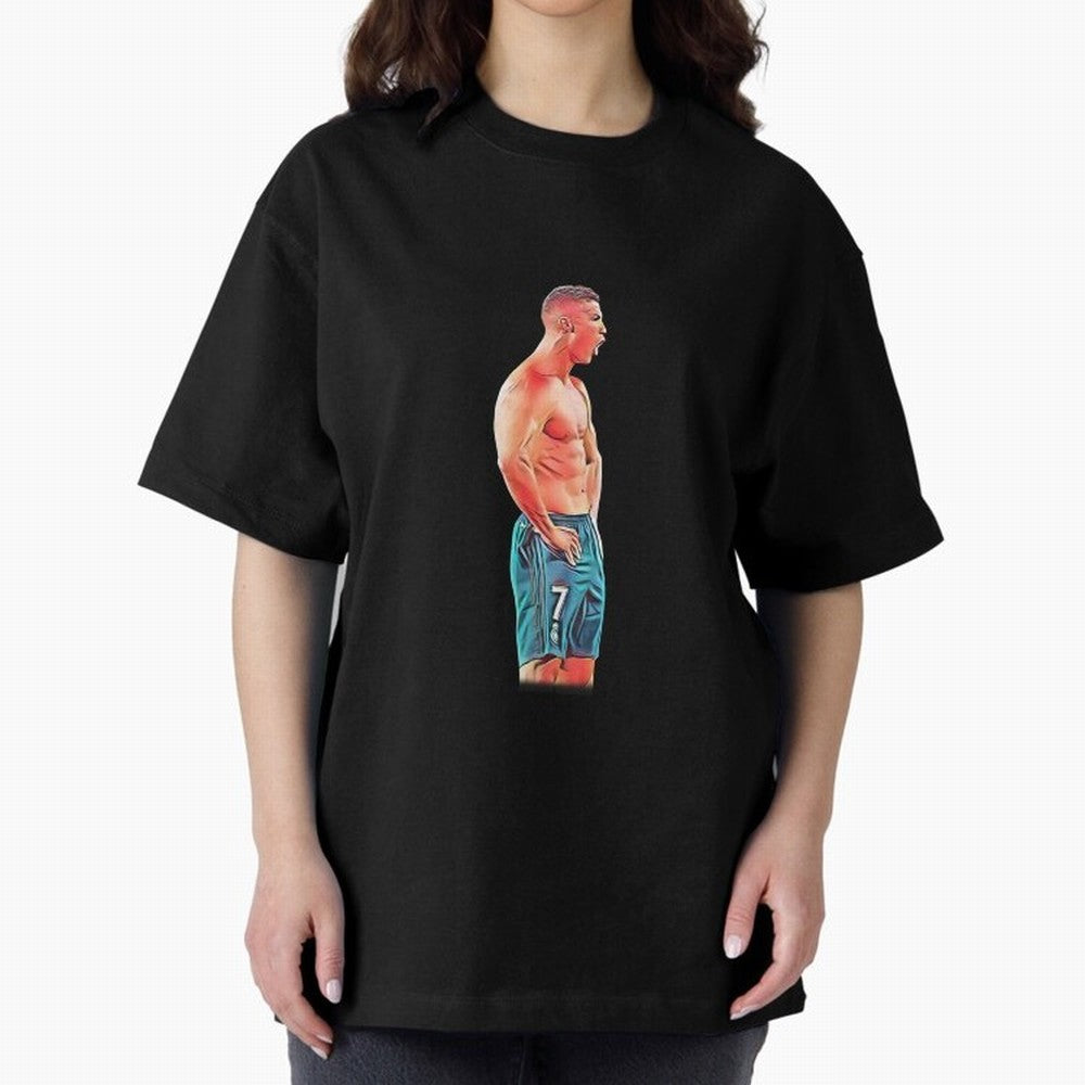 what a celebration by cristiano ronaldo Oversized T-Shirt Show Your Tournament Heart for the FIFA World Cup 2026 Journey through Cristiano Ronaldo Highlights, Brazil Pride, Stadium Chants, National Pride, Trophy Dreams and Unforgettable Football