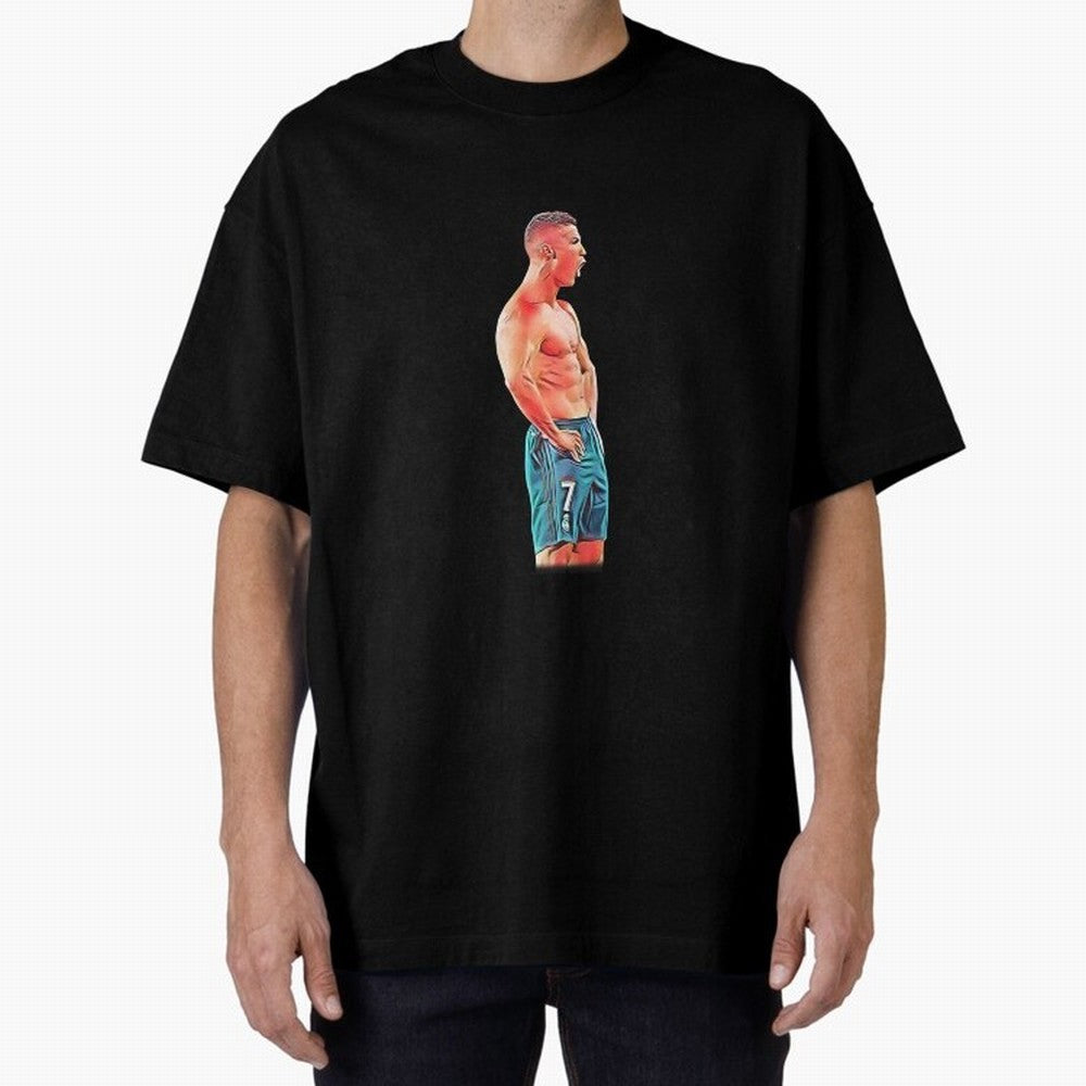 what a celebration by cristiano ronaldo Oversized T-Shirt Show Your Tournament Heart for the FIFA World Cup 2026 Journey through Cristiano Ronaldo Highlights, Brazil Pride, Stadium Chants, National Pride, Trophy Dreams and Unforgettable Football