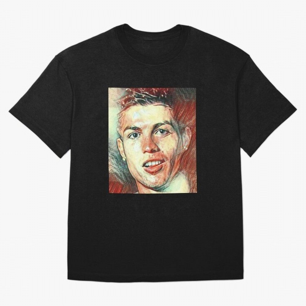 Cristiano Ronaldo Oversized T-Shirt Make Every Match About Match Day Hype around FIFA World Cup 2026, Mbappe, France, Football Festival Excitement, Trophy Ambitions, Country Rivalries and Star Player Buzz; Made for Die Hard Supporters, Soccer