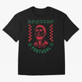 Cristiano Ronaldo Portugal Football Design World Cup Fan Art GOAT Soccer Oversized T-Shirt Show Your Tournament Heart for FIFA World Cup 2026 USA Canada Mexico Highlighting Messi, CR7 and Mbappe, Brazil Energy, Stadium Chants, National Pride,