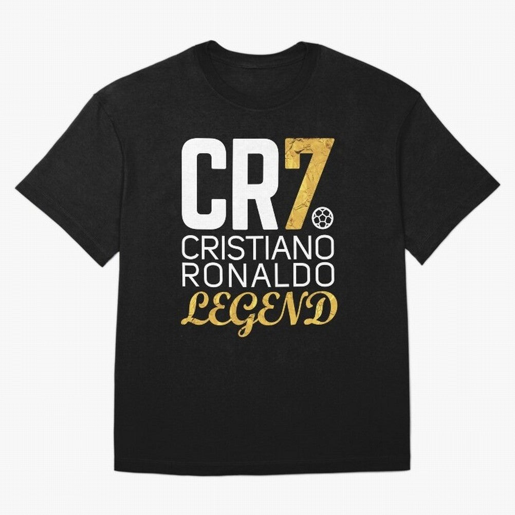 CR7 legend gold Oversized T-Shirt Build FIFA World Cup 2026 USA Canada Mexico Spirit, Inspired by Argentina and Brazil, Haaland and Mbappe, Football History, Final Match Energy, Crowd Noise and Once in a Lifetime Moments; Perfect for People Who
