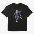 Ronaldo Superhero Oversized T-Shirt Follow the Final Road of FIFA World Cup 2026 Spirit, Capturing France and Portugal, Messi and Cristiano Ronaldo, Goal Celebration Energy, Supporter Heritage, Football Icons and Worldwide Tournament Joy; Ideal for