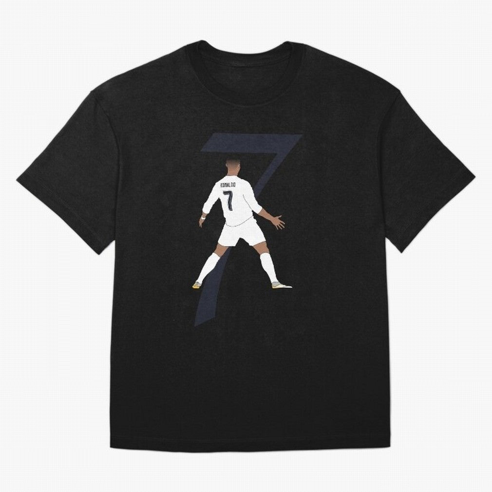 Cristiano Ronaldo #7 Oversized T-Shirt Honor FIFA World Cup 2026 Group Stage for Fans of Messi, CR7 and Mbappe and Spain, Bringing Supporter Pride, Iconic Celebrations, Legendary Names and Global Match Day Energy; Perfect for Fans, Collectors,
