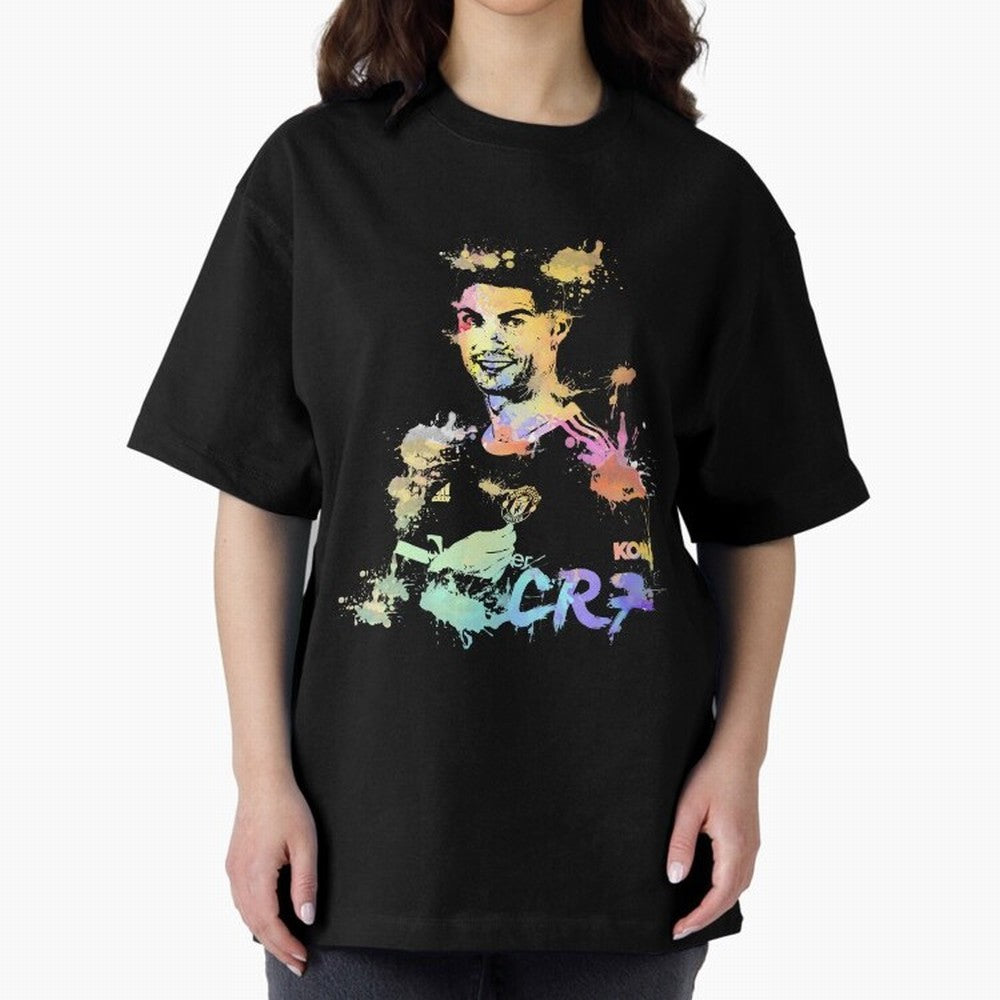 Cristiano Ronaldo Cristiano Ronaldoooo Oversized T-Shirt Bring Stadium Energy to FIFA World Cup 2026 USA Canada Mexico Spirit, Capturing Argentina and Brazil, Neymar, Football Festival Excitement, Trophy Ambitions, Country Rivalries and Star Player