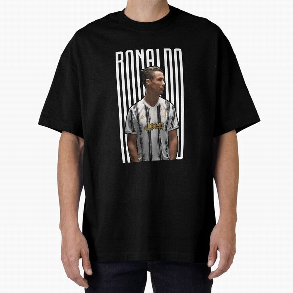 Cristiano Ronaldo Cristiano Ronaldo Cristiano Ronaldo Cr7 Oversized T-Shirt Honor Global Football Passion for FIFA World Cup 2026 Group Stage, Celebrating Neymar, Haaland and Cristiano Ronaldo, Portugal, Global Supporter Spirit, Legendary Goals,