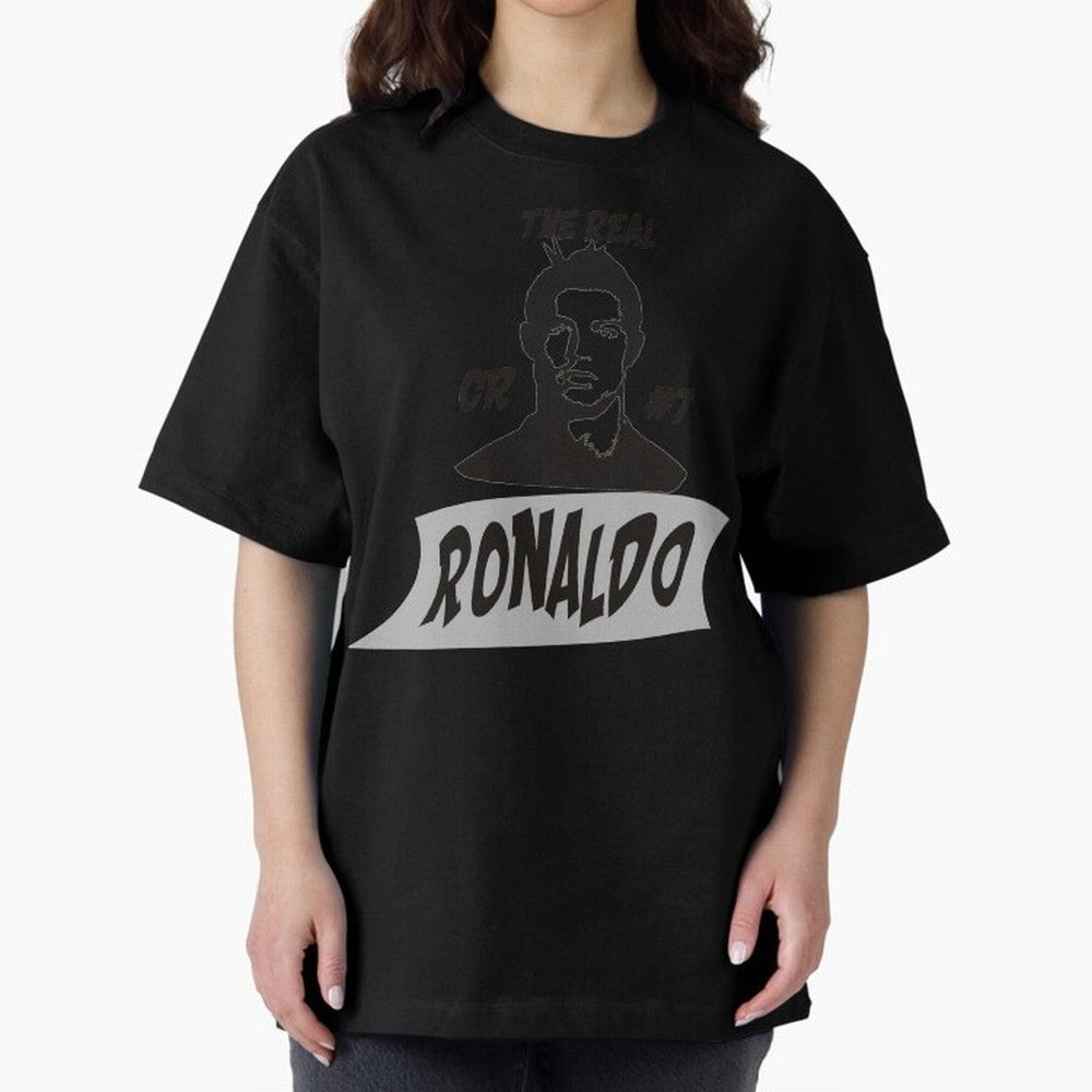 The Real Ronaldo Oversized T-Shirt Support the Legends of the FIFA World Cup 2026 Group Stage Journey through Messi, CR7 and Mbappe Highlights, Spain and Netherlands Pride, Soccer Culture, Superstar Moments, National Team Dreams and Competitive
