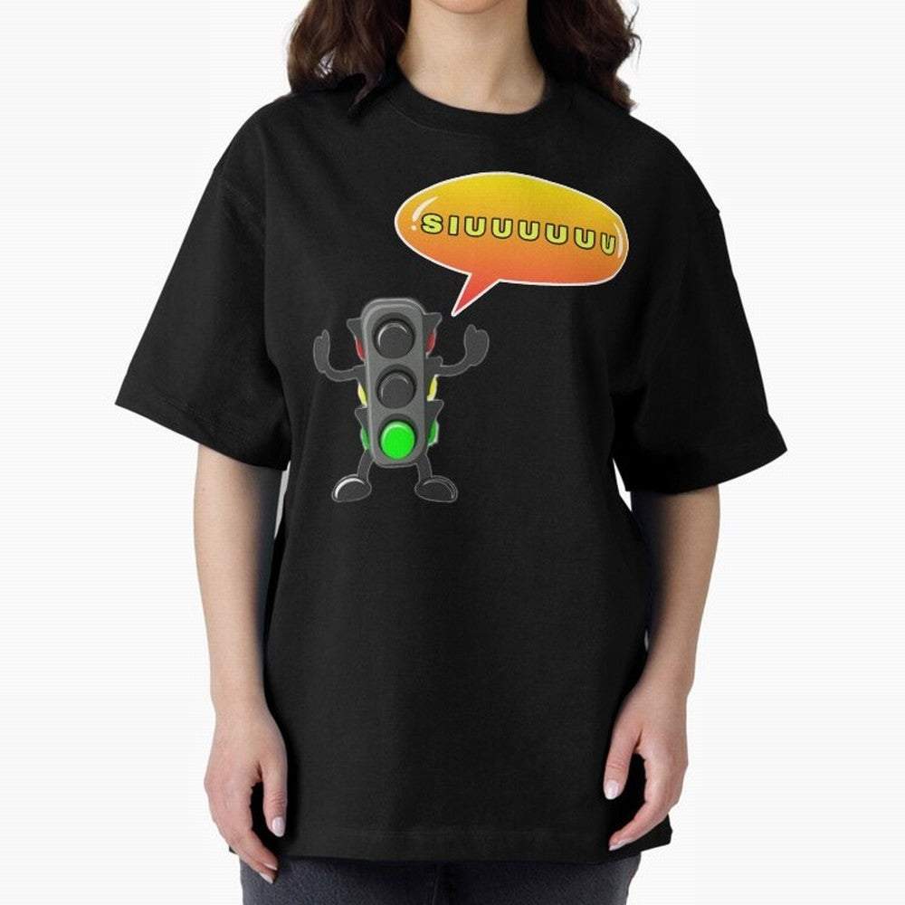 traffic light Siuuu Cristiano ronaldo goal Oversized T-Shirt Make Your Look Match FIFA World Cup 2026 USA Canada Mexico Celebrating Cristiano Ronaldo, England, France and Netherlands Energy, Champion Mindset, Group Stage Buzz, Knockout Tension and