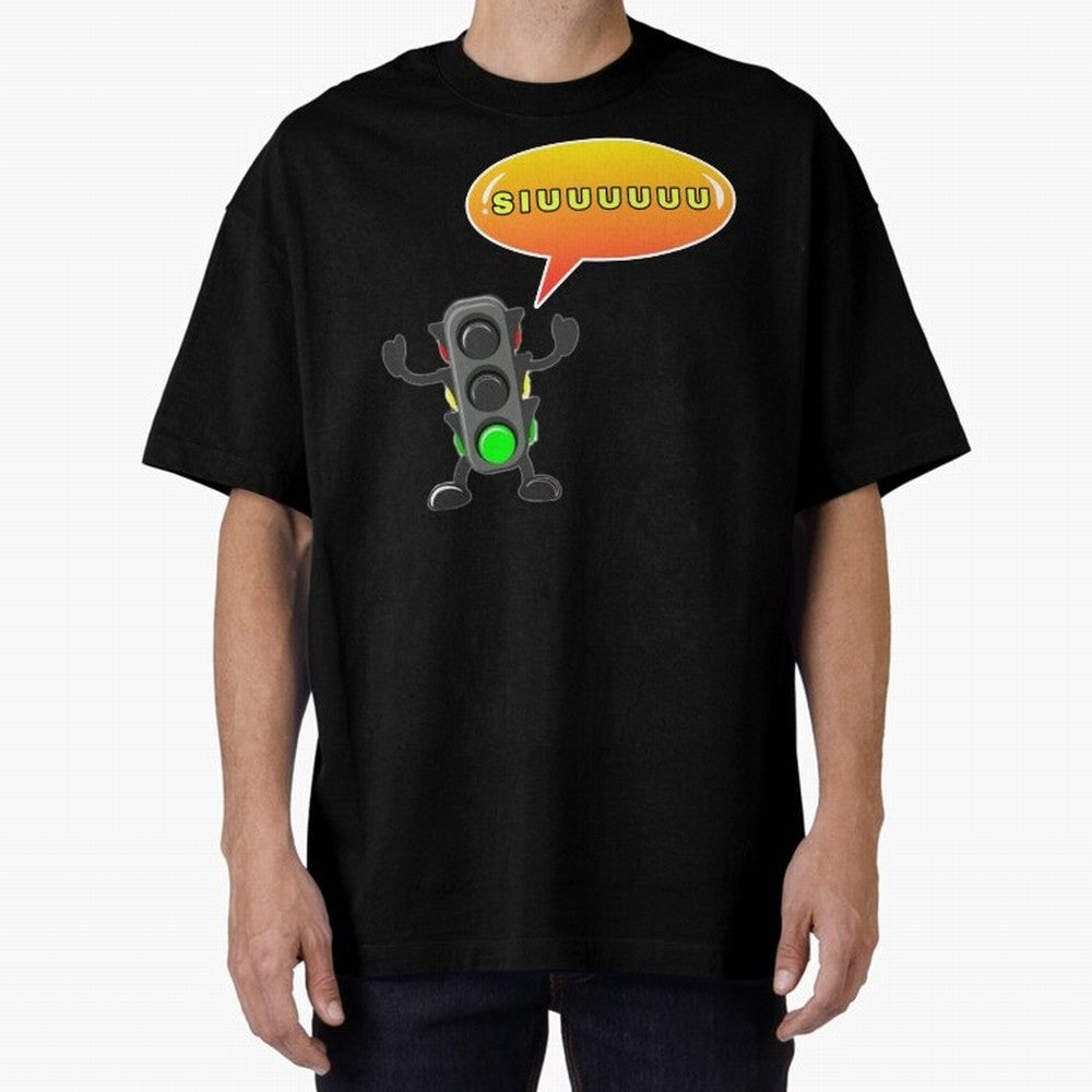 traffic light Siuuu Cristiano ronaldo goal Oversized T-Shirt Make Your Look Match FIFA World Cup 2026 USA Canada Mexico Celebrating Cristiano Ronaldo, England, France and Netherlands Energy, Champion Mindset, Group Stage Buzz, Knockout Tension and