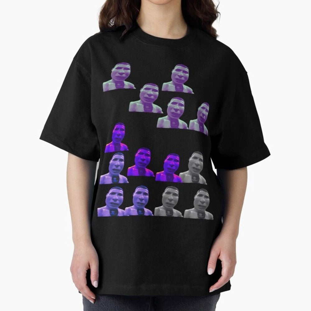 siuuu funny cr7 stickers Oversized T-Shirt Bring Match Day Fire to the FIFA World Cup 2026 USA Canada Mexico Journey through Cristiano Ronaldo Highlights, Portugal, Spain and Germany Pride, Match Day Excitement, Supporter Culture, Golden Goals and