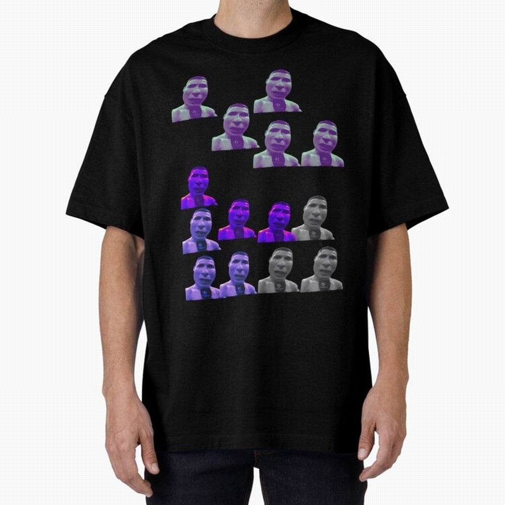 siuuu funny cr7 stickers Oversized T-Shirt Bring Match Day Fire to the FIFA World Cup 2026 USA Canada Mexico Journey through Cristiano Ronaldo Highlights, Portugal, Spain and Germany Pride, Match Day Excitement, Supporter Culture, Golden Goals and