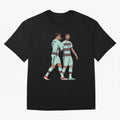 Cristiano Ronaldo & Bruno Fernandes Portugal Oversized T-Shirt Carry the Dream of FIFA World Cup 2026 Group Stage Connected to Neymar, Haaland and Cristiano Ronaldo, Brazil Energy, Football History, Final Match Energy, Crowd Noise and Once in a