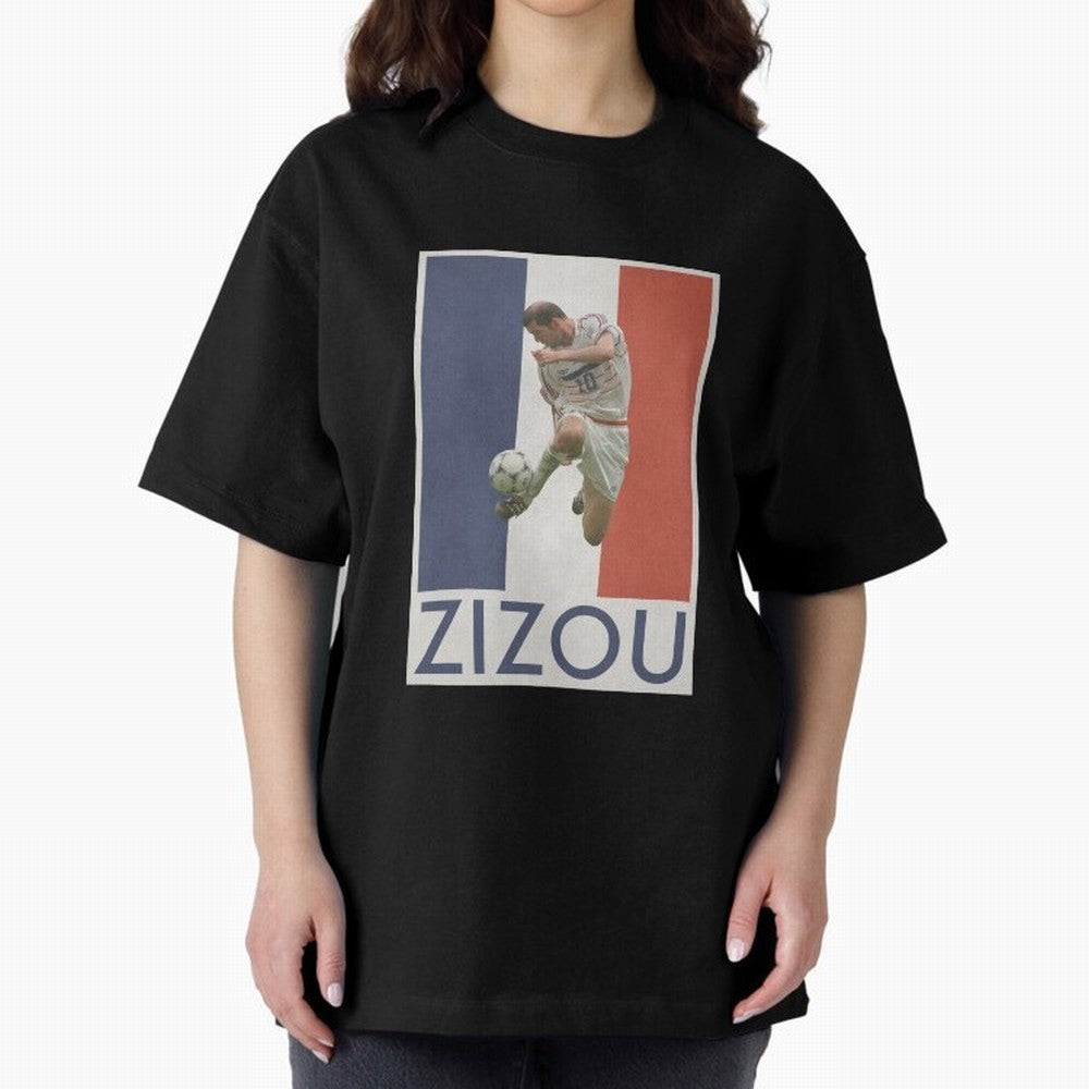 Football - Zidane Oversized T-Shirt Elevate FIFA World Cup 2026 USA Canada Mexico with Mbappe and Neymar, Portugal, Spain and Germany Energy, Game Day Rituals, Football Legends, Country Pride and the Road to the Final; Created for Match Day