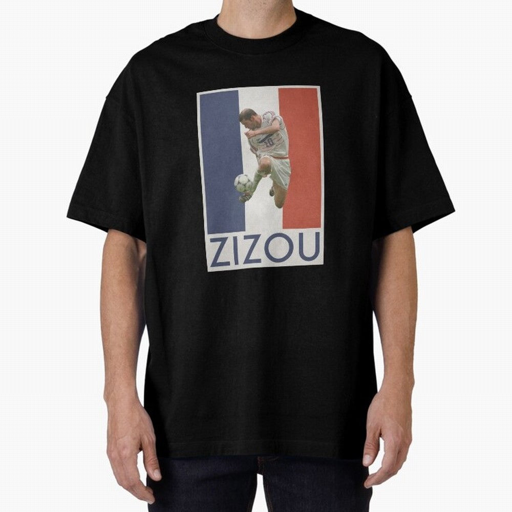 Football - Zidane Oversized T-Shirt Elevate FIFA World Cup 2026 USA Canada Mexico with Mbappe and Neymar, Portugal, Spain and Germany Energy, Game Day Rituals, Football Legends, Country Pride and the Road to the Final; Created for Match Day